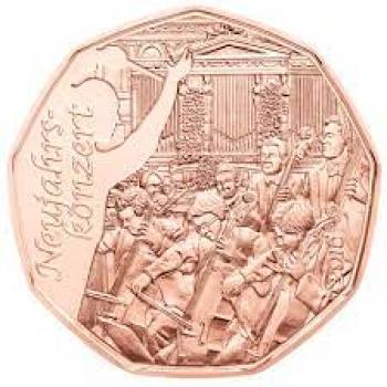 5 Euro Kupfer 2016 Neujahrskonzert