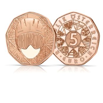 5 Euro Kupfer 2024 Saalbach Ski WM 2025