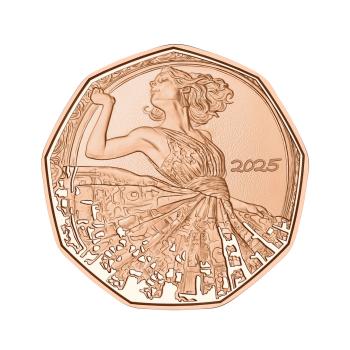 5 Euro Kupfer 2025 Tanz dich frei