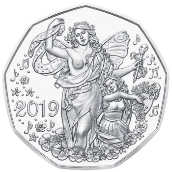 5 Euro Silber 2019 Lebensfreude Hgh Blister
