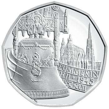 5 Euro Silber 2011 Pummerin Hgh Blister