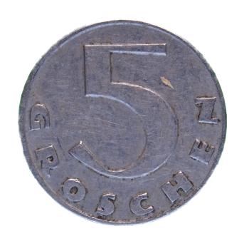 5 Groschen 1931 Cu-Ni