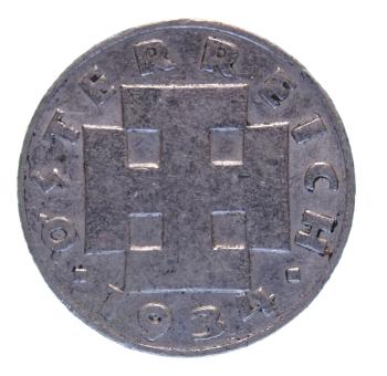 5 Groschen 1934 Cu-Ni RV