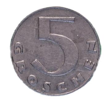5 Groschen 1936 Cu-Ni