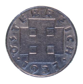 5 Groschen 1937 Cu-Ni
