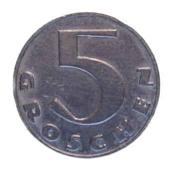 5 Groschen 1937 Cu-Ni