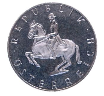 5 Schilling Silber 1965 PP