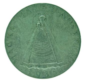 5 Schilling Silber 1935 Magna Mater