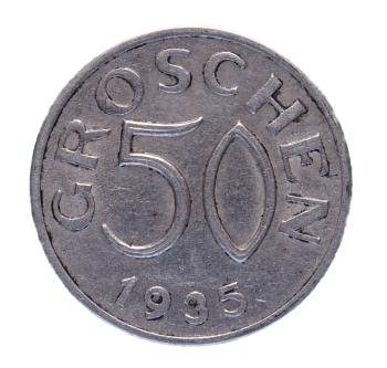 50 Groschen 1935 Österreich – Cu-Ni Münze der 1. Republik
