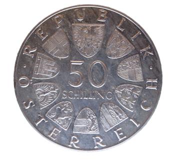 Österreichischer Wappenkreis – Gedenkmünze 1969