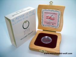 500 Schilling Etui 1999 Johann Strauß mit Zertifikat