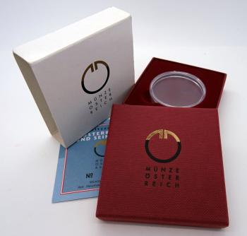 500 Schilling Etui 2001 Festung Kufstein mit Zertifikat