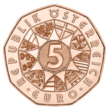 5 Euro Kupfer 2024 Schaltjahr  „365 + 1 Tag Glück“