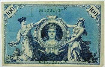 100 Mark 1908 Deutsche Reichsbanknote