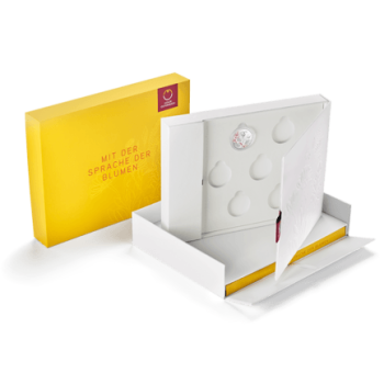 10 Euro Sammelbox Die Sprache der Blumen