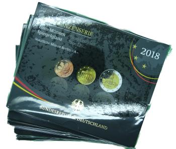 Euro Deutschland Kursmünzenserie Set 2018 PP
