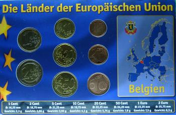 Euro Kleinmünzsatz Belgien