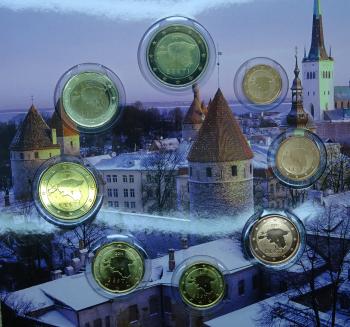 Euro Kleinmünzsatz Estland 2011 Blister