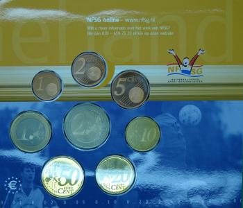 Euro Kleinmünzsatz Niederlande 2001
