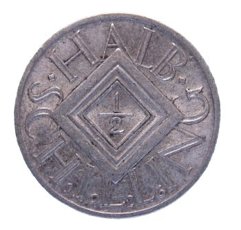 1/2 Schilling Silber 1926