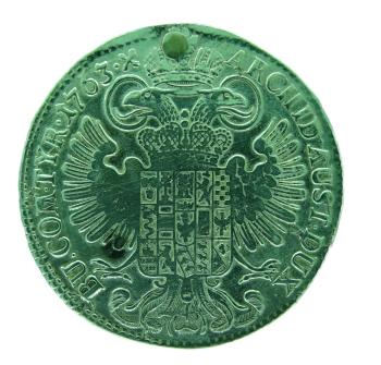 1/2 Maria Theresia Taler 1763 Hall