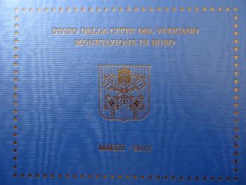 Kleinmünzsatz Euro 2012 Vatikan Papst Benedikt XVI.