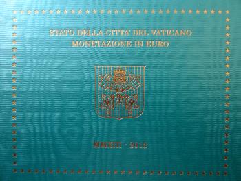Kleinmünzsatz Euro 2013 Vatikan Papst Benedikt XVI.