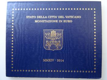 Kleinmünzsatz Euro 2014 Vatikan Papst Franziskus