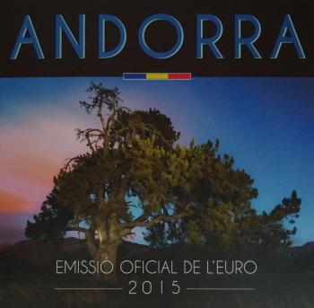 Kleinmünzsatz Euro 2015 Andorra