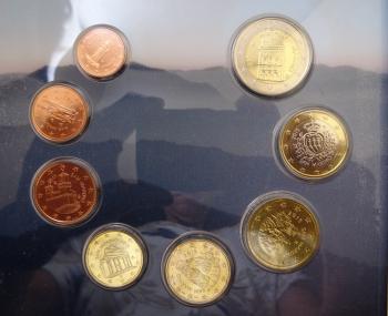 Kleinmünzsatz Euro 2015 San Marino Klassische Motive