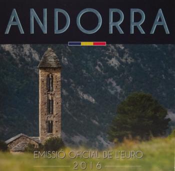 Kleinmünzsatz Euro 2016 Andorra