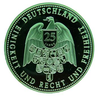 Medaille Deutschland 2015 25 Jahre Währungsunion