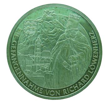 Medaille Die Gefangennahme von Richard Löwenherz PP