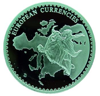 Medaille Dänemark Das Geld Europas 50 Ore