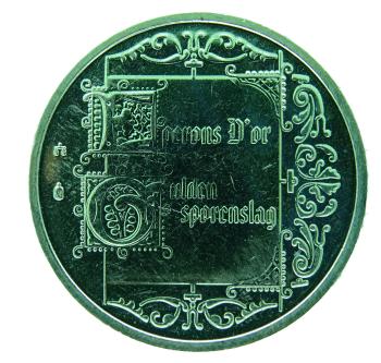 Medaille Luxemburg 1302 - 2002 Éperon D'or