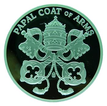 Medaille Vatikan Papal Coat of Arms Pius IX