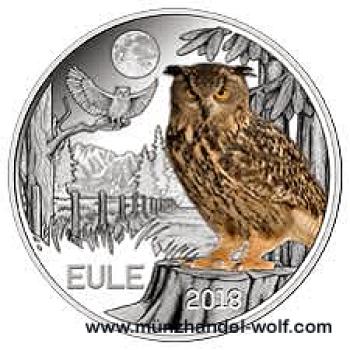 3 Euro Tier Taler 2018 Eule