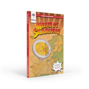 2 Euro Münzalbum Presso Kids für 24 x 2 Euro Münzen