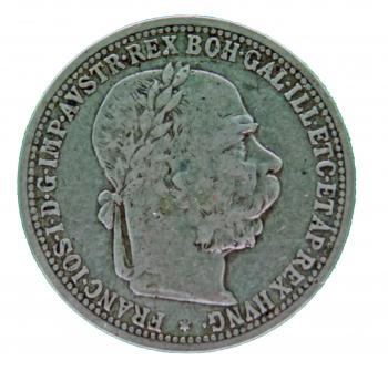 1 Krone 1896 Silber Franz Joseph I.