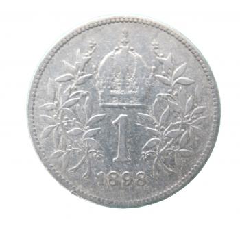 1 Krone 1898 Silber Franz Joseph I.