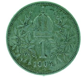 1 Krone 1904 Silber Franz Joseph I.