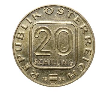 20 Schilling 1994 800 Jahre Münze Wien