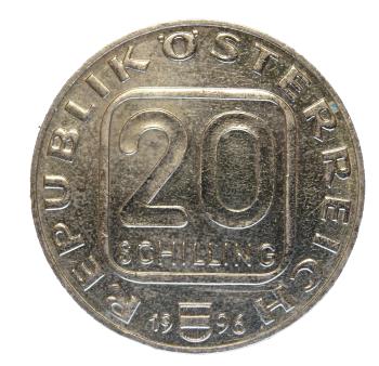 20 Schilling 1996 Anton Bruckner
