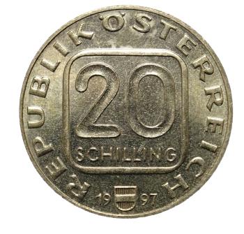 20 Schilling 1997 850 Jahre Stephansdom