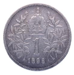 1 Krone 1898 Silber Franz Joseph I.