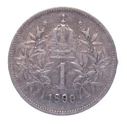 1 Krone 1899 Silber Franz Joseph I.