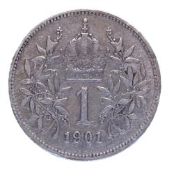 1 Krone 1901 Silber Franz Joseph I.
