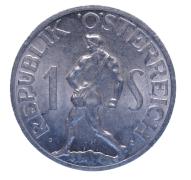 1 Schilling Alu 1947