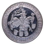 100 Schilling Silber 1977 500 Jahre Prägstätte Hall PP