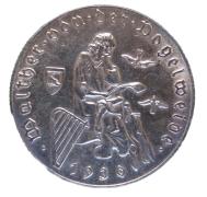 2 Schilling Silber 1930 Walther von der Vogelweide